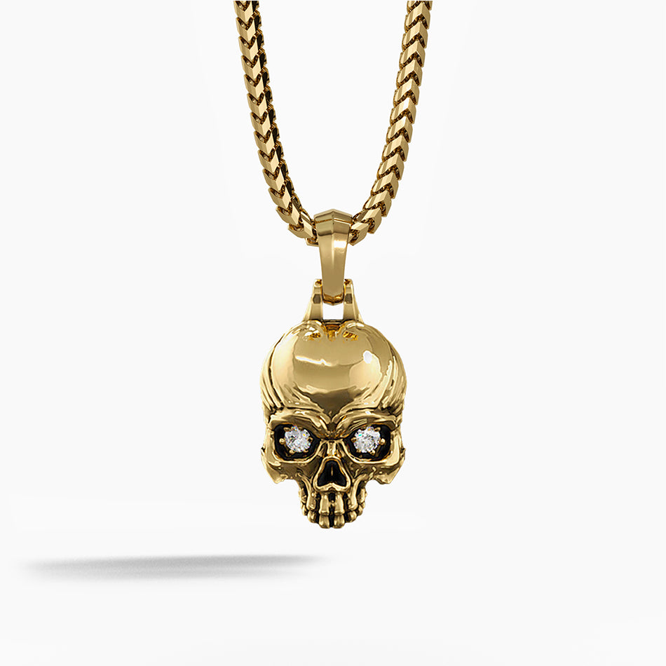 Skull necklace outlets