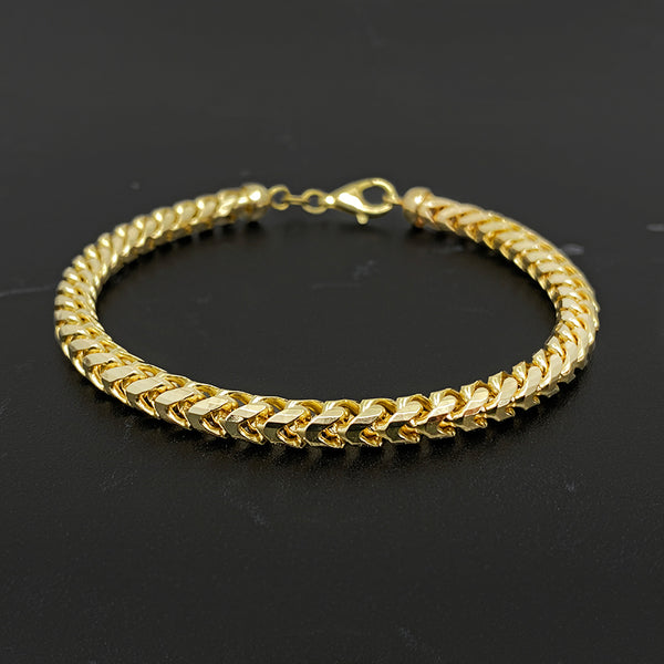 chain bracelet yellow