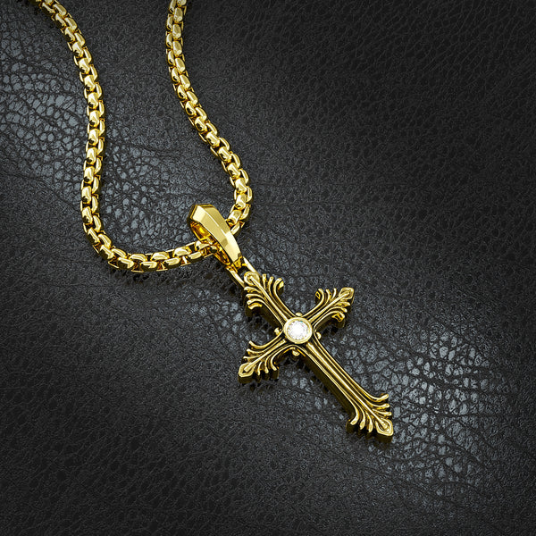 Gold on sale cross designs