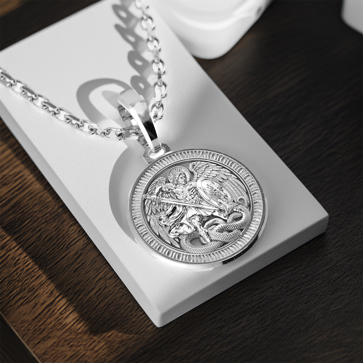 Mens Platinum Pendants