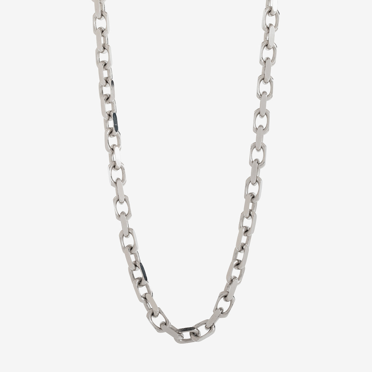 3.5mm Silver Forza (Heavy Link) Chain