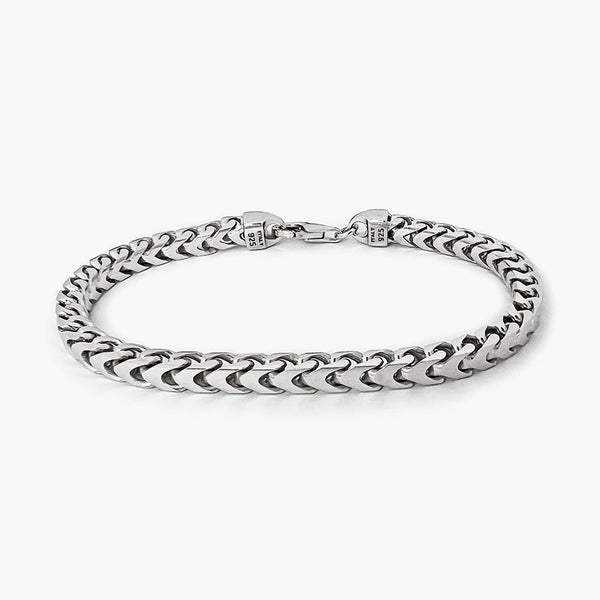 Medium DY Sterling Silver outlets Bracelet 5mm