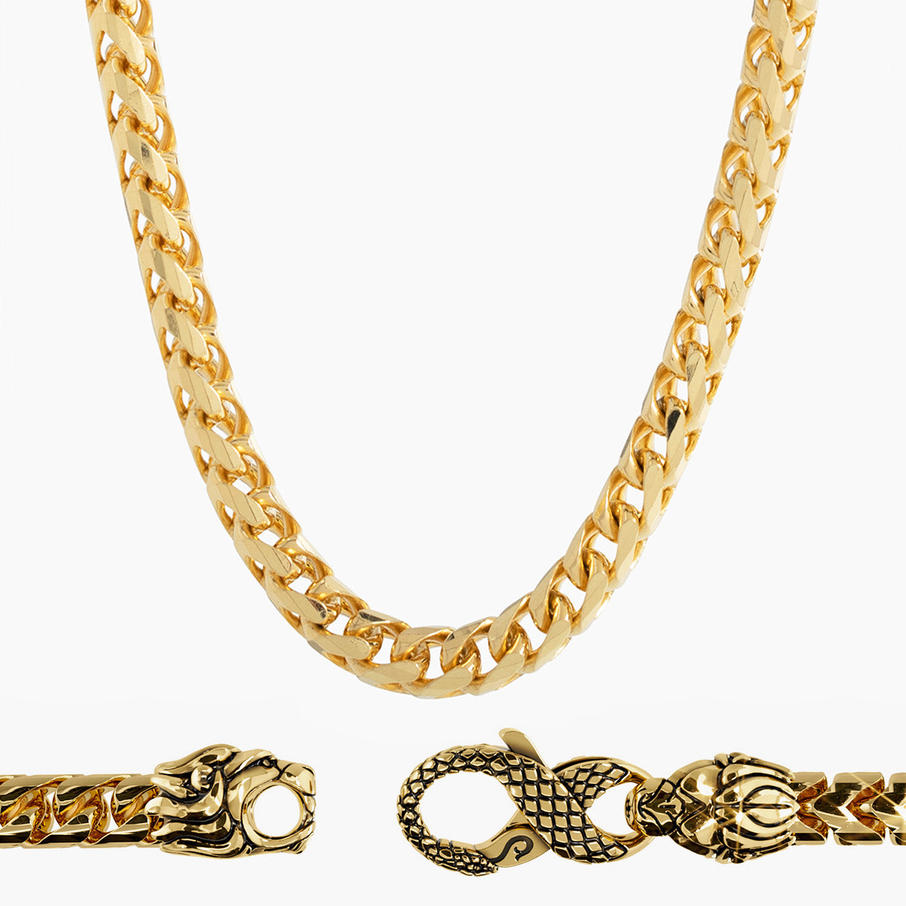 Franco outlet Clasp Gold Chain