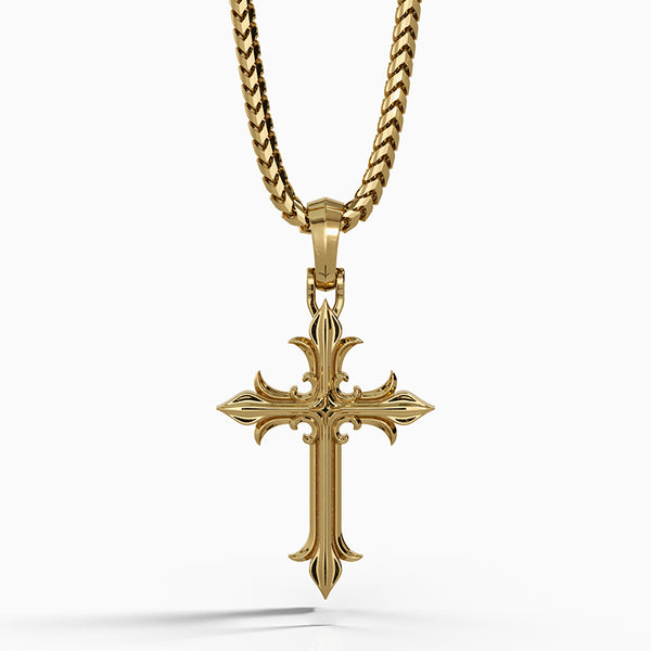 2024 18kt Gold Cross Pendant