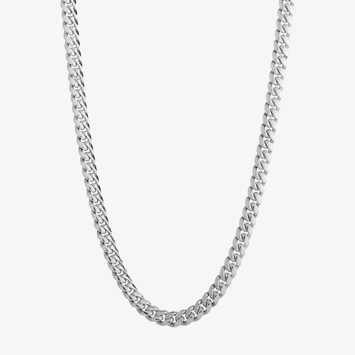 5mm Silver Miami Cuban Link Chain