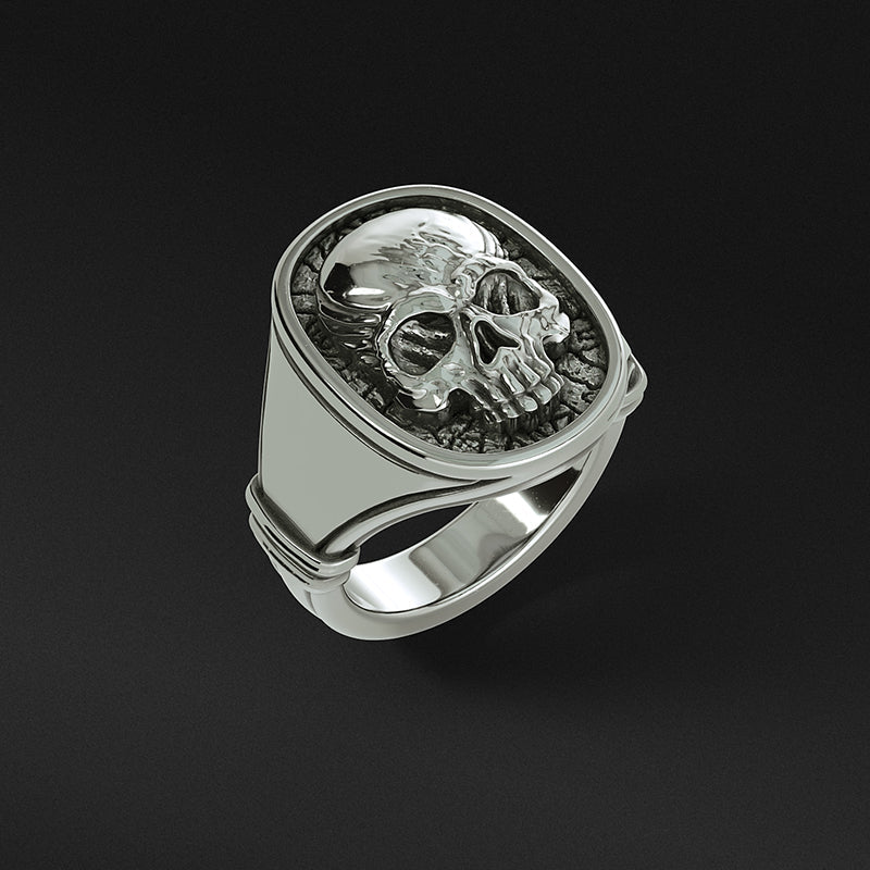 Unisex Silver Skull Ring | Delicate ring | Man ring | Silver Skull | Avant garde ring | Gift for Him orders | Silver Ring