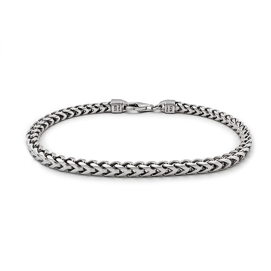 Amazon.com: Handmade heavy mens bracelet Sterling silver bracelet for men  Massive silver chain link Mens jewelry Full Persian Foxtail chainmaille  gift for him : Handmade Products